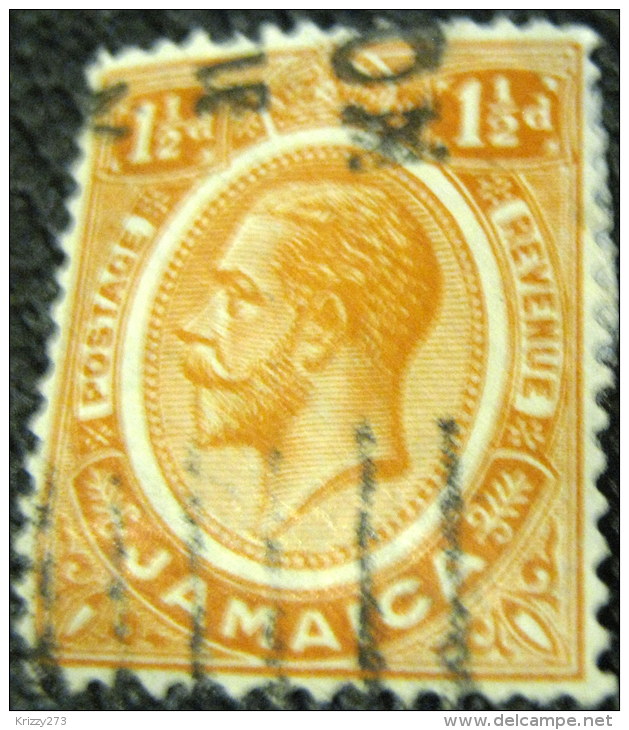 Jamaica 1912 King George V 1.5d - Used - Jamaïque (...-1961)