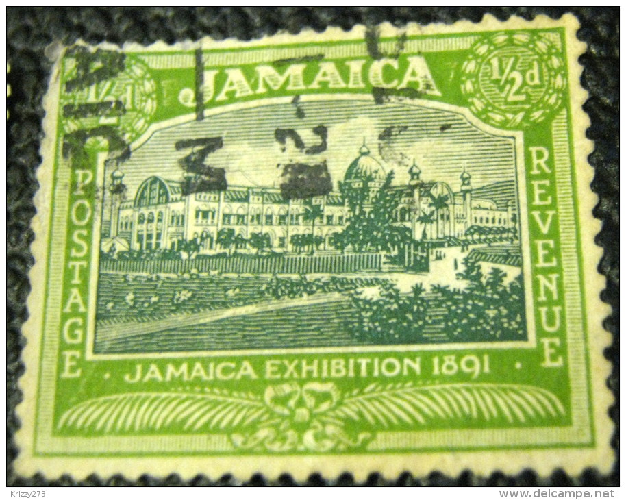 Jamaica 1920 1891 Exposition 0.5d - Used - Jamaica (...-1961)