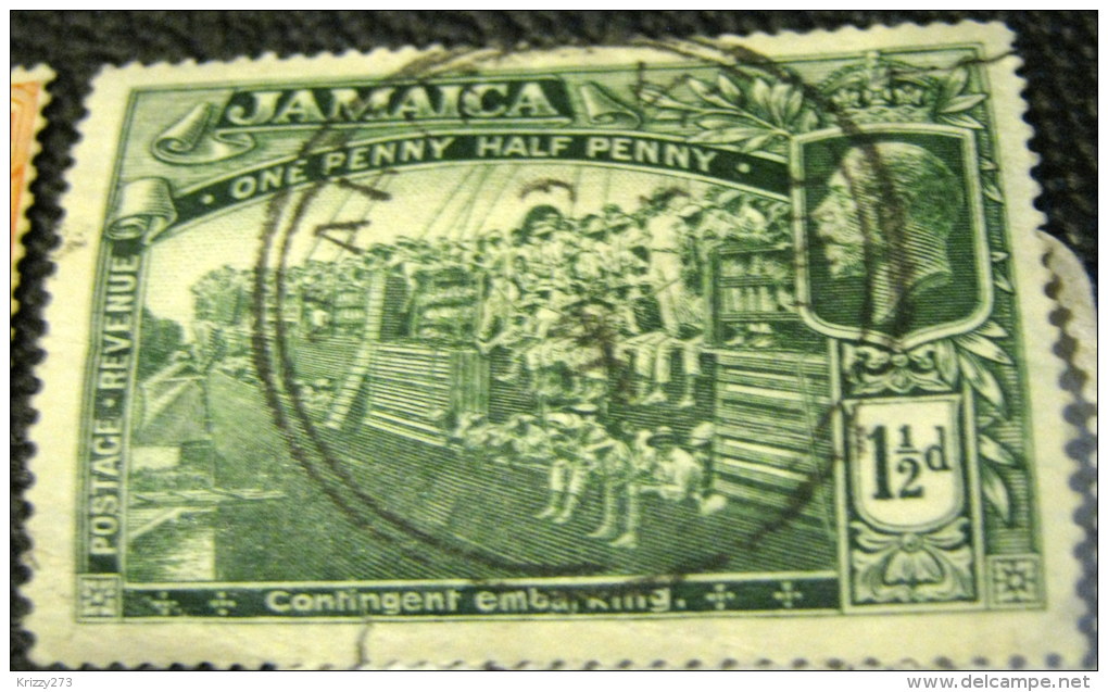 Jamaica 1919 Contingent Embarking 1.5d - Used - Jamaïque (...-1961)