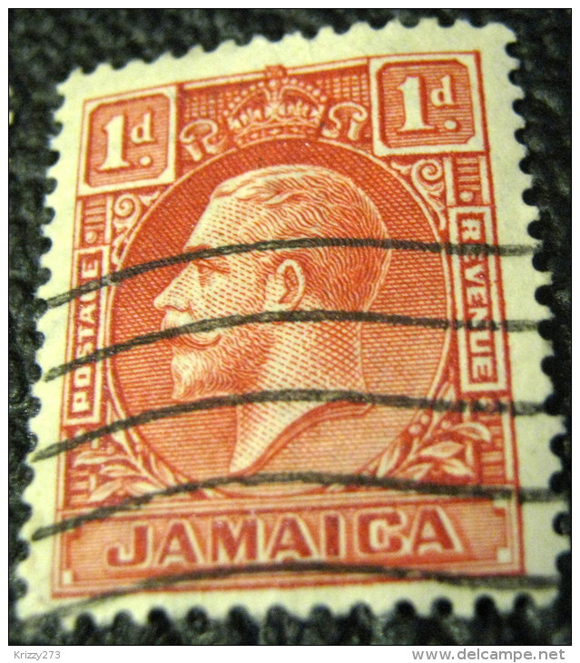 Jamaica 1929 King George V 1d - Used - Jamaïque (...-1961)