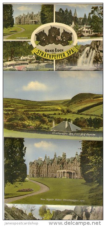 SOUVENIR LETTER CARD OF STRATHPEFFER SPA - ROSS & CROMARTY - SCOTLAND - Ross & Cromarty