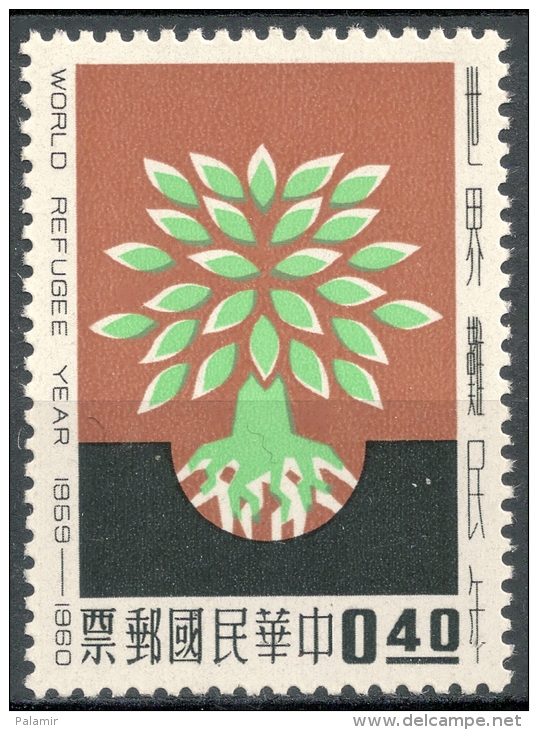 Republic Of China   1960  World Refugee Year  40c  MNH   Scott#1252 - Ungebraucht
