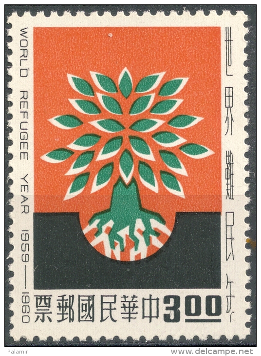 Republic Of China   1960  World Refugee Year  3$  MNH   Scott#1253 - Unused Stamps