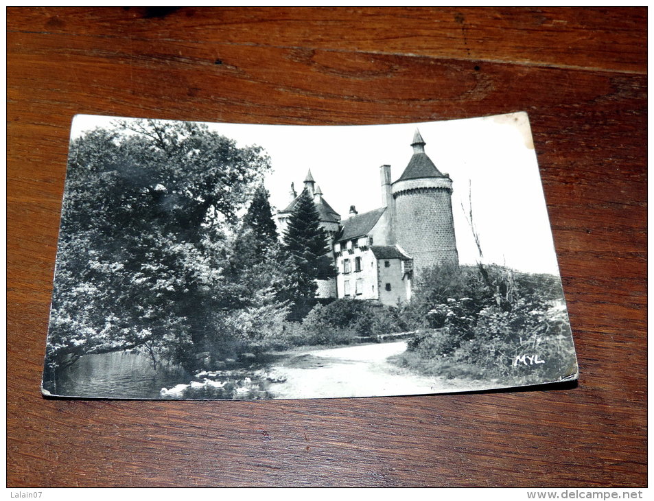 Carte Postale Ancienne : Environs De CHENERAILLES : Le Chateau D' Etangsaunes - Chenerailles