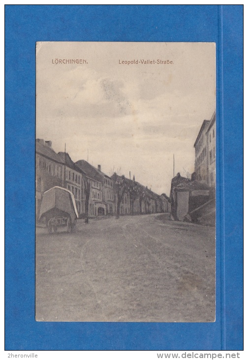 CPA - LORCHINGEN / LORQUIN - Leopold Vallet Strasse - Autres & Non Classés