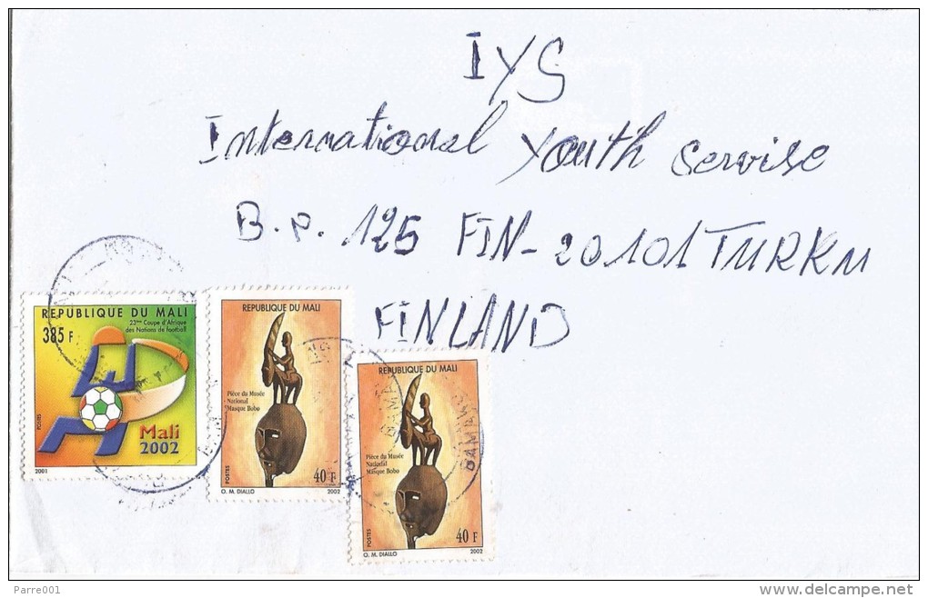 Mali 2003 Bamako African Nations Cup Football Soccer 385f Cover - Mali (1959-...)