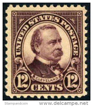 US #564 Mint Hinged 12c Cleveland Of 1923 - Ungebraucht
