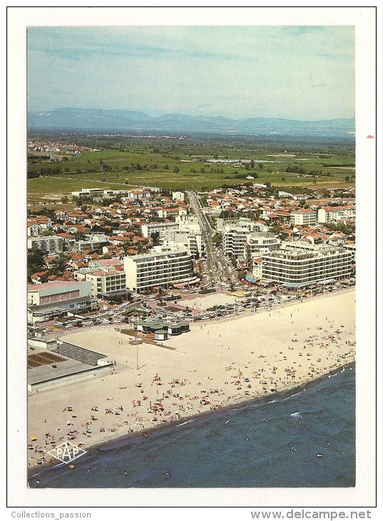 Cp, 66, Canet-Plage - St-Nazaire-en-Roussillon, Vue Générale, Le Front De Mer - Canet En Roussillon