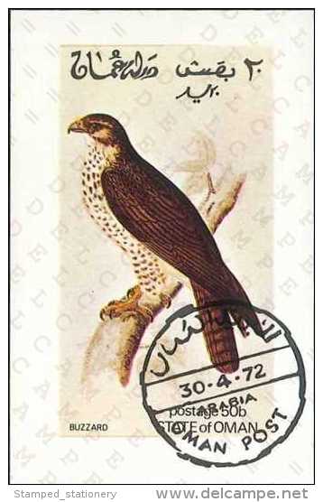 STATE OF OMAN - BUZZARD - 30.04.1972 - Oman