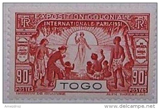 Togo Français N° 163 * Exposition Coloniale Internationnale De Paris 1931(V9) - Unused Stamps