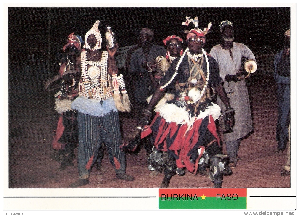 BURKINA FASO - Les Célèbres Danseurs De GANZOUROUGOU - G-3 - Burkina Faso