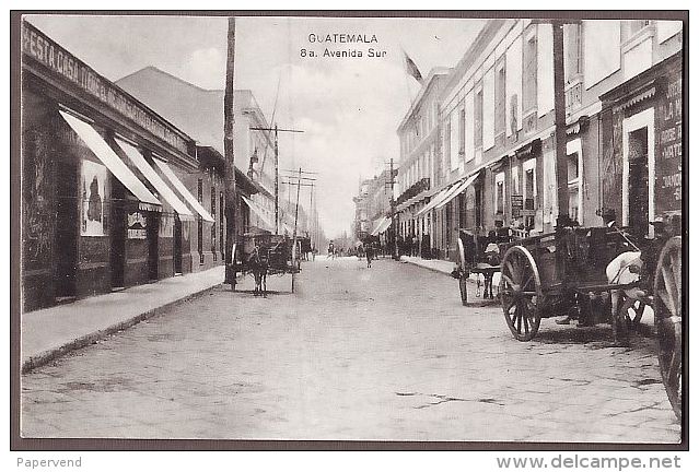 Guatemala  Avenida Sur   Gu86 - Guatemala