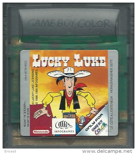 - JEU GAME BOY COLOR LUCKY LUKE (GAME BOY COLOR, GBA) - Game Boy Color