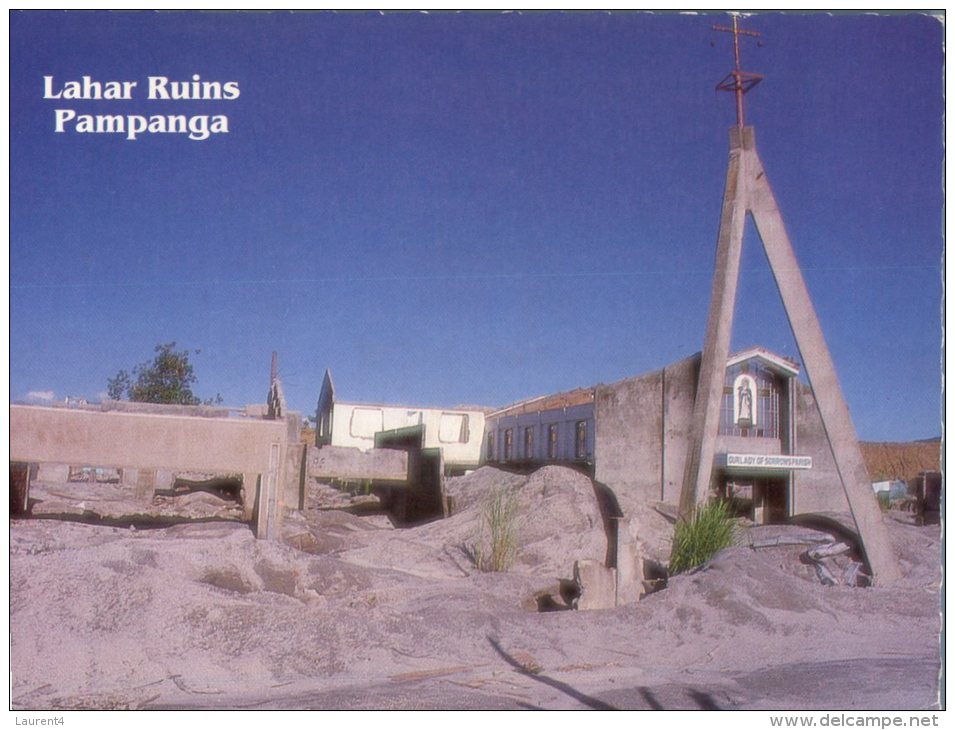 (669) Philippines - Ruins Of Mt Pinatubo Eruption In 1991 - Filipinas