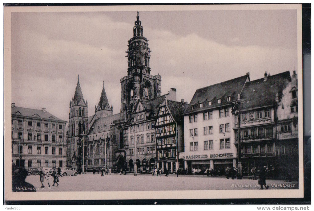 Heilbronn - Kilianskirche Und Marktplatz - Heilbronn