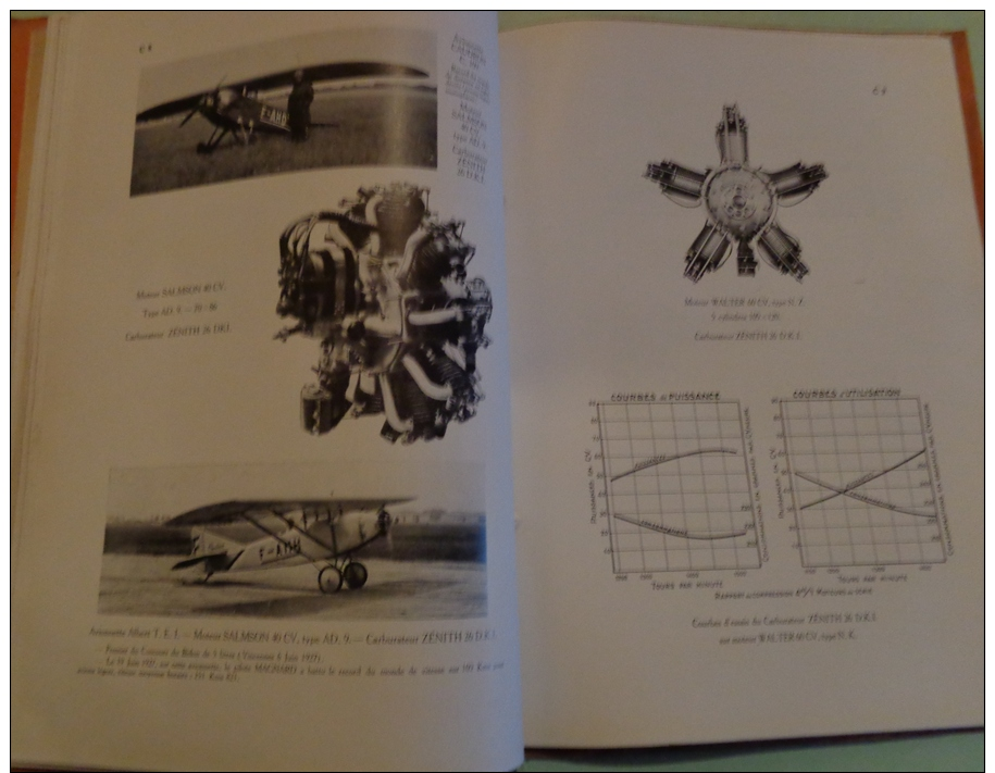 Catalogue Carburateurs Zenith et les moteurs d'aviation - Avions 1928