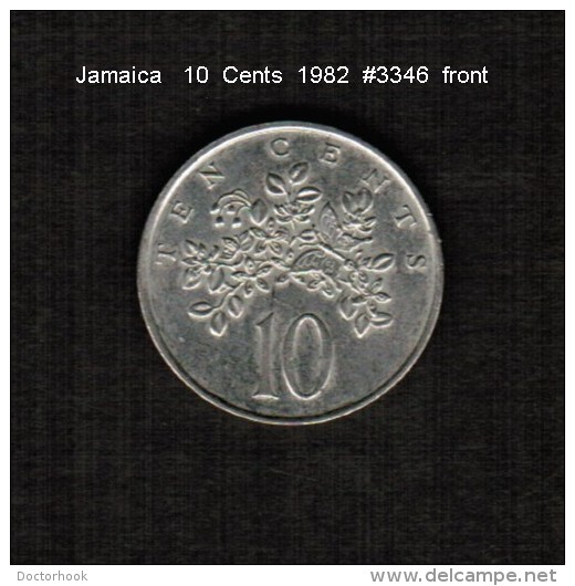 JAMAICA    10  CENTS  1982  (KM # 47) - Jamaica