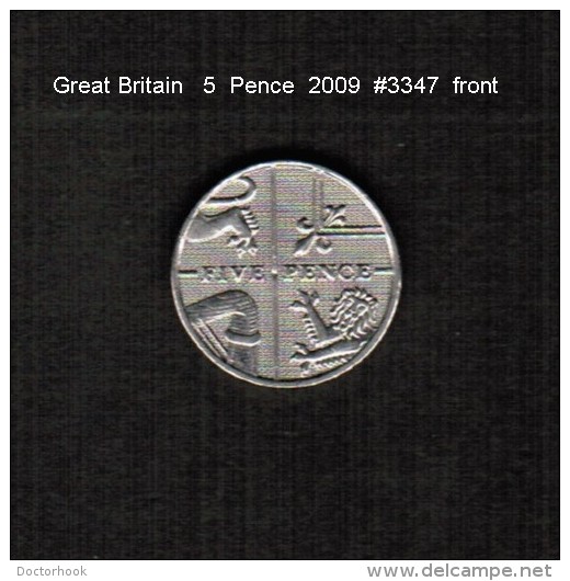 GREAT BRITAIN   5  PENCE  2009 - 5 Pence & 5 New Pence