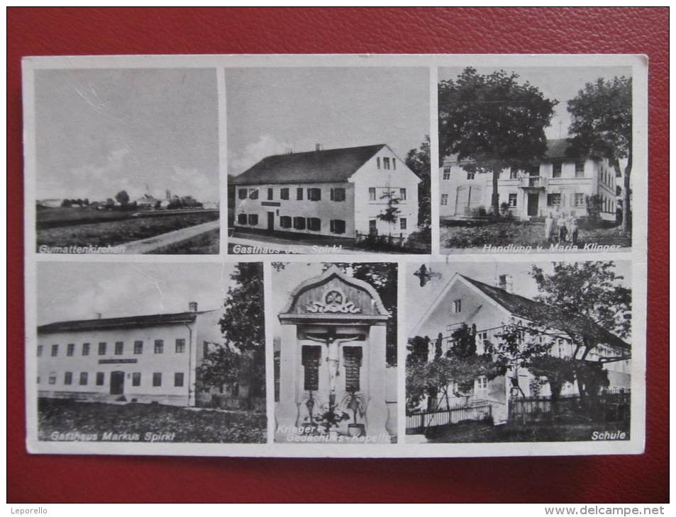 AK METTENHEIM GUMATTENKIRCHEN B. Mühldorf Ca.1940  //  D*10031 - Mühldorf