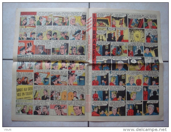 HARDI PRESENTE DONALD (n° 232, Dimanche 2 Septembre 1951) : Dick, Mandrake, Luc Bradefer, Pim! Pam! Poum!, Bob Riley... - Autre Magazines