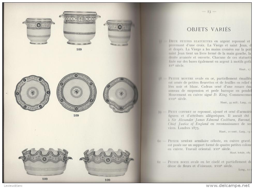 Liquidation Founés/Vente Aux Enchéres/ Objets D'Art Et D'Ameublement/ Galerie Jean Charpentier/1935  CAT50 - Documents