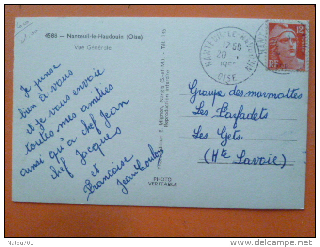 V09-60-oise--nanteuil Le Haudouin--vue Generale--carte Photo - Nanteuil-le-Haudouin