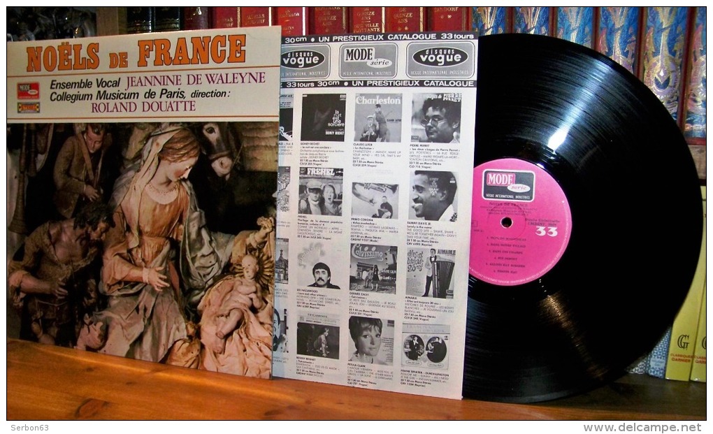 33 TOURS VINYLE NEUF 1980 ENSEMBLE VOCAL JEANNINE DE WALEYNE MUSICUM DE PARIS ROLAND DOUATTE NOEL DE FRANCE DISQUE VOGUE - Gospel & Religiöser Gesang