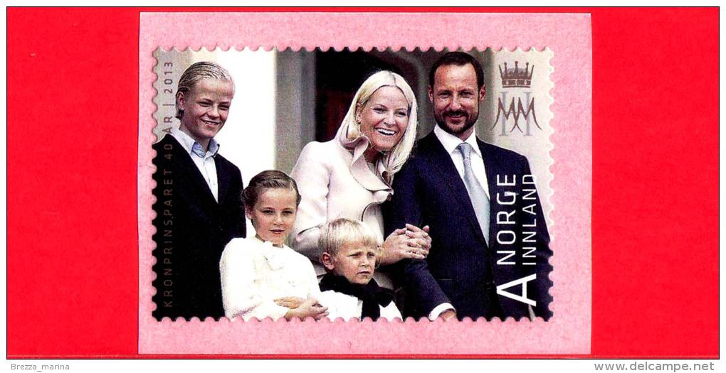 NORVEGIA - NORGE - 2013 - Famiglia Reale - Anniversari - 40 Anni - A  MNH - Neufs