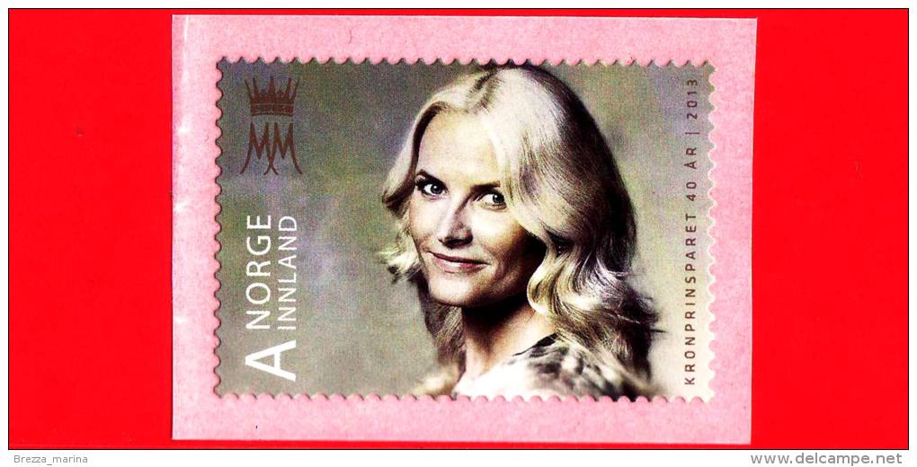 NORVEGIA - NORGE - 2013 - Famiglia Reale - Anniversari - 40 Anni - A  MNH - Nuevos