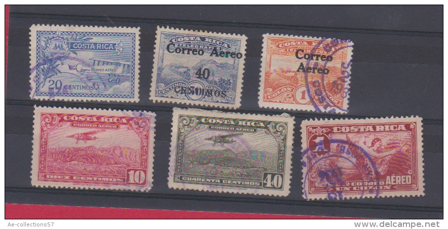 COSTA RICA // Lot De Timbres Anciens  POSTE AERIENNE //  A Voir // - Costa Rica