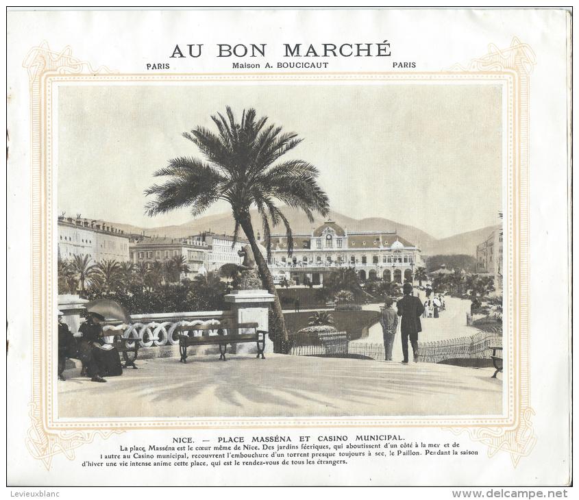 Fascicule Album  / Au Bon Marché / "Notre Belle FRANCE"/ Lyon/Le Tréport/Morlaix/Nice/La RochelleVers 1905-1910    VP629