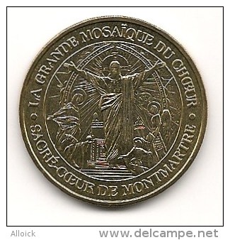 Médaille     Sacré-Coeur De Montmartre  ;  La Grande Mosaïque Du Choeur  -  2004 - TTB -  Monnaie De Paris - 2004