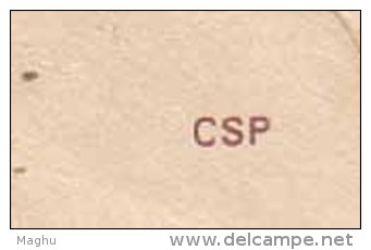 1.00r Stag, Deer Variety Envelope, MSP & CSP Security Printers, India Postal Stationery, Animal, PSE As Scan - Covers