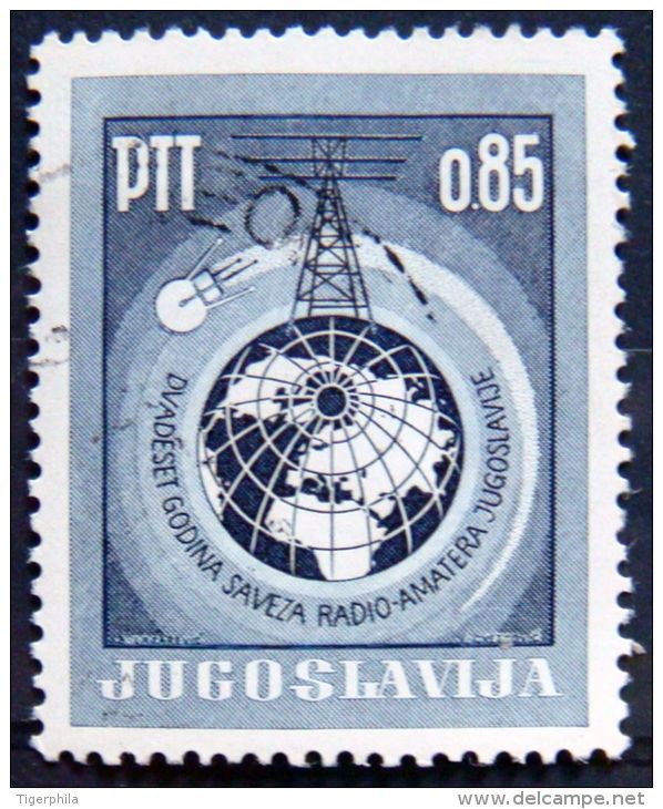 YUGOSLAVIA 1966 85p Radio Used - Oblitérés