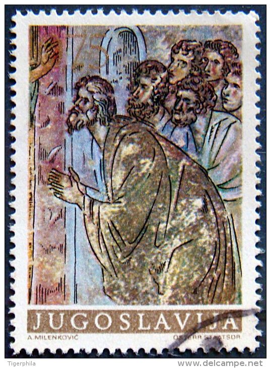 YUGOSLAVIA 1969 75p Apostles Used - Oblitérés