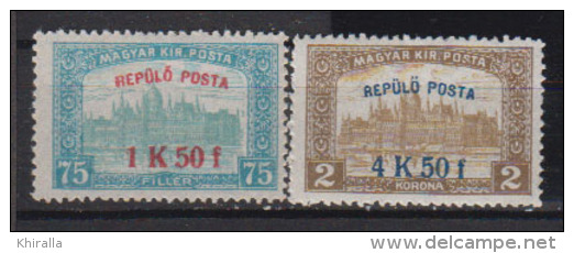 HONGRIE     1918     PA    1 /  2          COTE        36 . 00     EUROS            ( M  121 ) - Unused Stamps