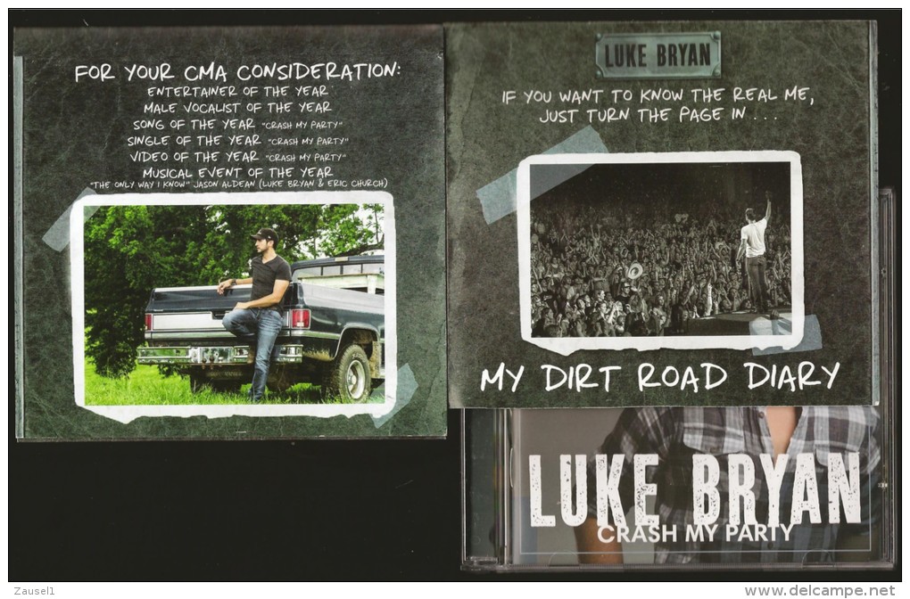 Luke Bryan - Crash My Party -  Original CD In Sonderhülle - Country & Folk