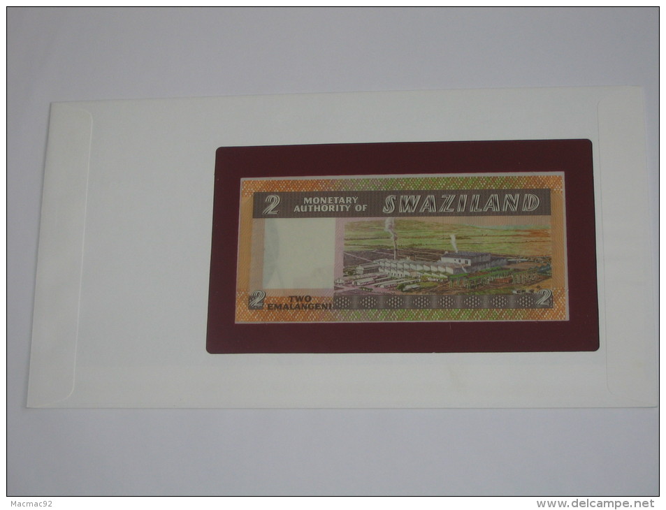 2 Emalangeni  - SWAZILAND - Monetary Authority Of Swaziland - Billet Neuf - UNC  !!! **** ACHAT IMMEDIAT *** - Swasiland