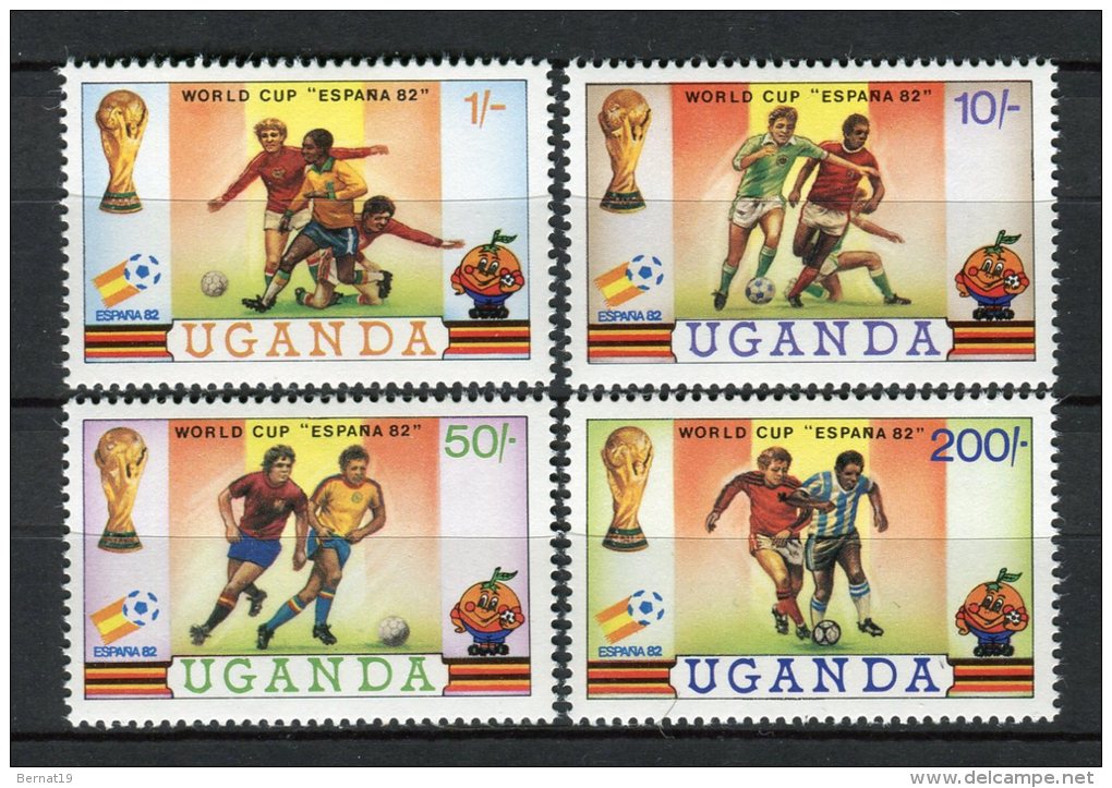 Uganda 1981. Yvert 275-78 ** MNH. - Uganda (1962-...)