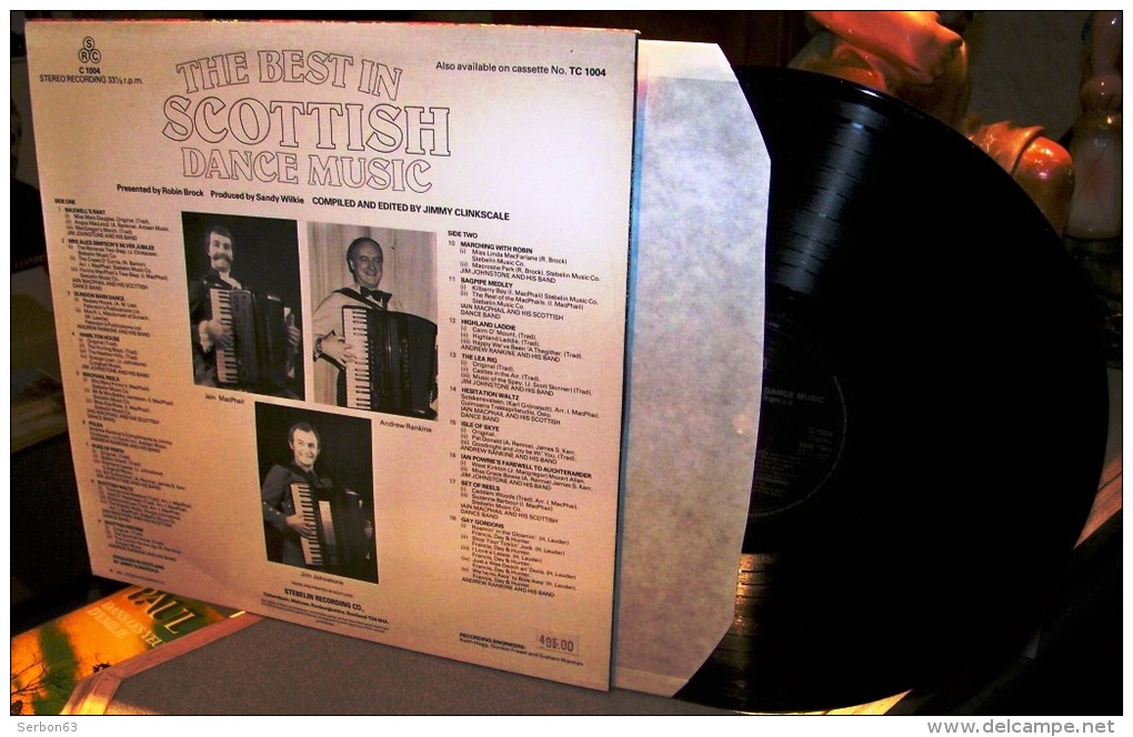 33 TOURS VINYLE NEUF 1981 THE BEST IN SCOTTISH DANCE MUSIC LAIN MACPHAIL ANDREW RANKINE JIM JOHNSTONE AND HIS BAND - World Music