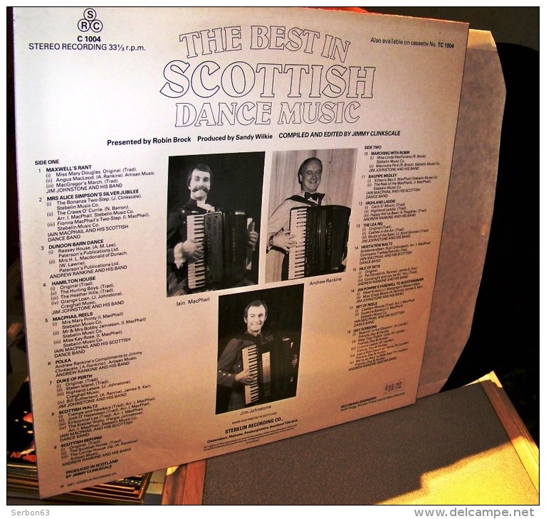 33 TOURS VINYLE NEUF 1981 THE BEST IN SCOTTISH DANCE MUSIC LAIN MACPHAIL ANDREW RANKINE JIM JOHNSTONE AND HIS BAND - World Music