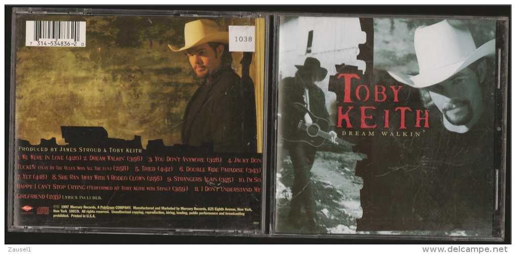 Toby Keith - Dream Walkin' - Original CD - Country & Folk