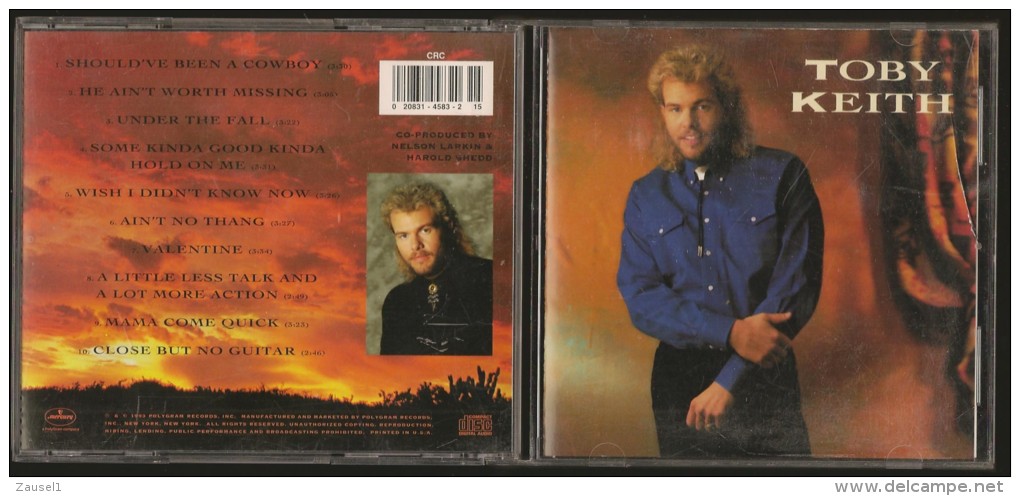 Toby Keith - Same - Original CD - Country & Folk