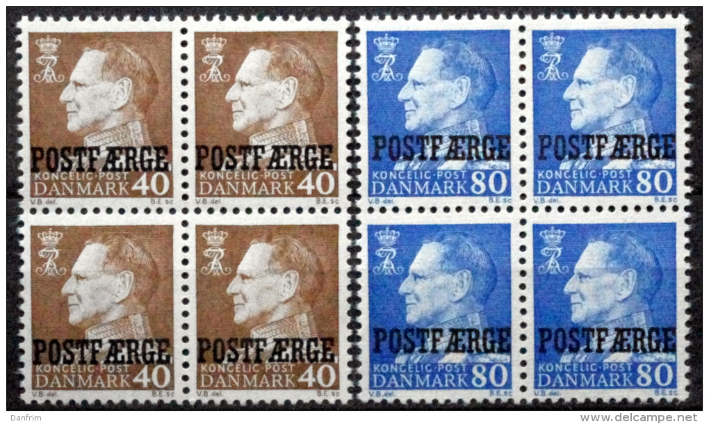 Denmark 1967  MiNr.41-42 MNH (**)  ( Lot L 979 ) - Paketmarken