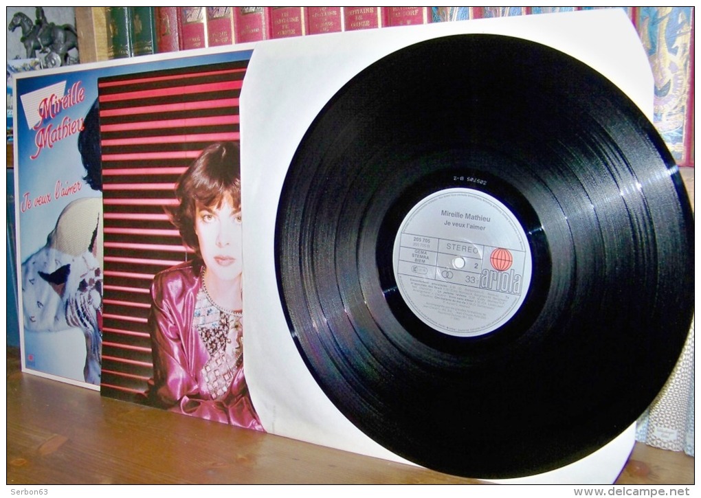 33 TOURS VINYLE NEUF 1983 MIREILLE MATHIEU JE VEUX L'AIMER TOGETHER WE'RE STRONG VIVRE SANS AMOUR LA PALOMA REVIENS - Collectors