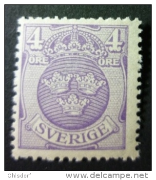 SVERIGE 1910-19: YT 75 / Mi 67, Wmk Lines, ** MNH - FREE SHIPPING ABOVE 10 EURO - Neufs