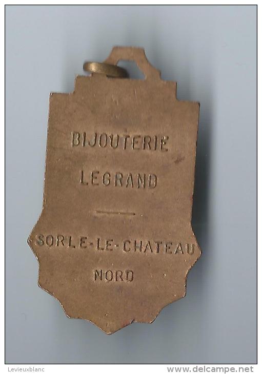 Médaille Sport/ JUDO/ Sorle-le-Chateau/NORD/Bronze Estampé Et Doré /Vers 1950   SPO52 - Autres & Non Classés