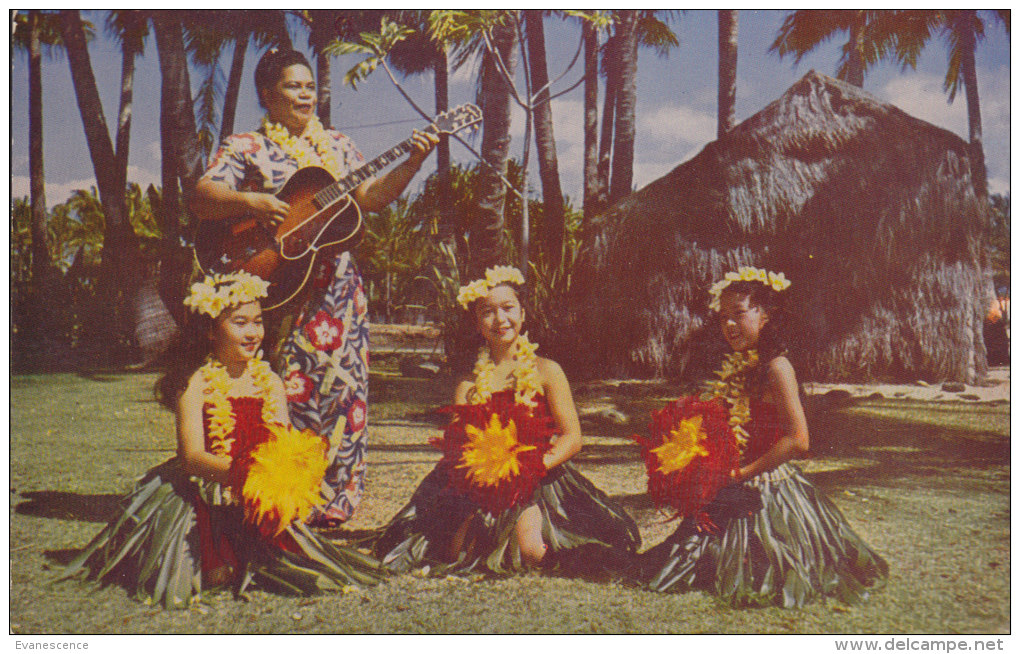 HONOLULU /  HULA DANCERS    //////  REF  2013 / DEC 446 - Honolulu