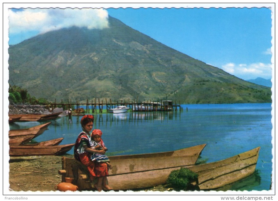 GUATEMALA - SKIRTS OF SAN PEDRO VOLCANO AND BAY OF SANTIAGO ATITLAN - Guatemala