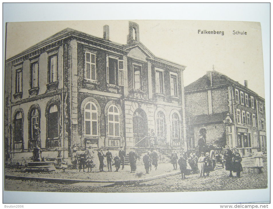 Faulquemont - 1918 - Ecole - Falkenberg - Schule - Crehange - Saint Avold - Folschviller - Faulquemont